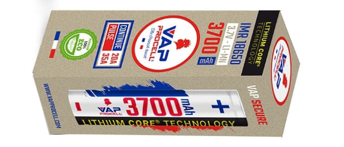 emballage accu vap procell